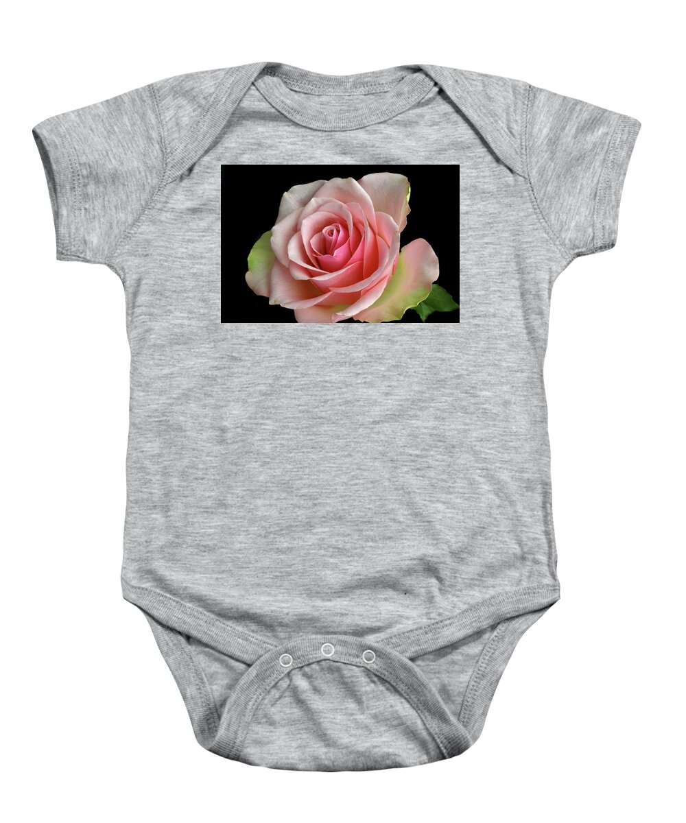 Rose Baby Onesie featuring the photograph True Colours. by Terence Davis