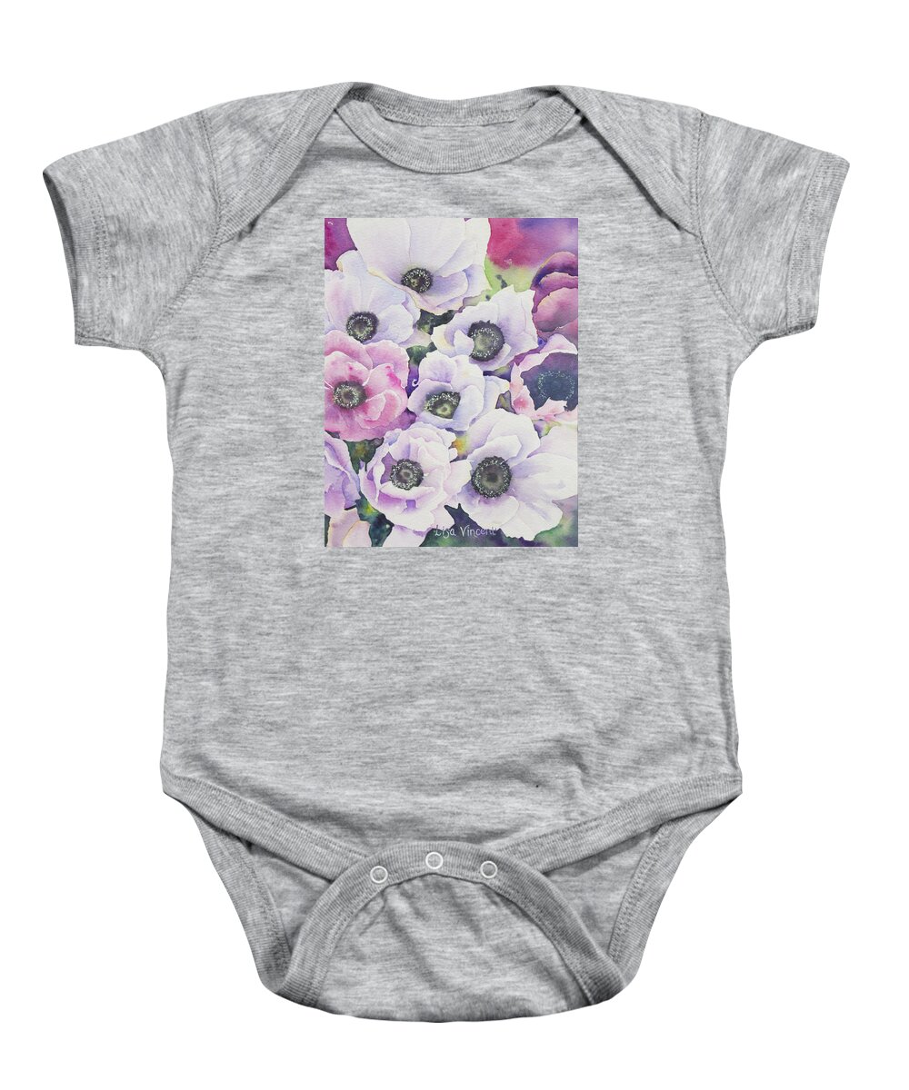 Watercolor Baby Onesie featuring the painting Uplifting by Lisa Vincent