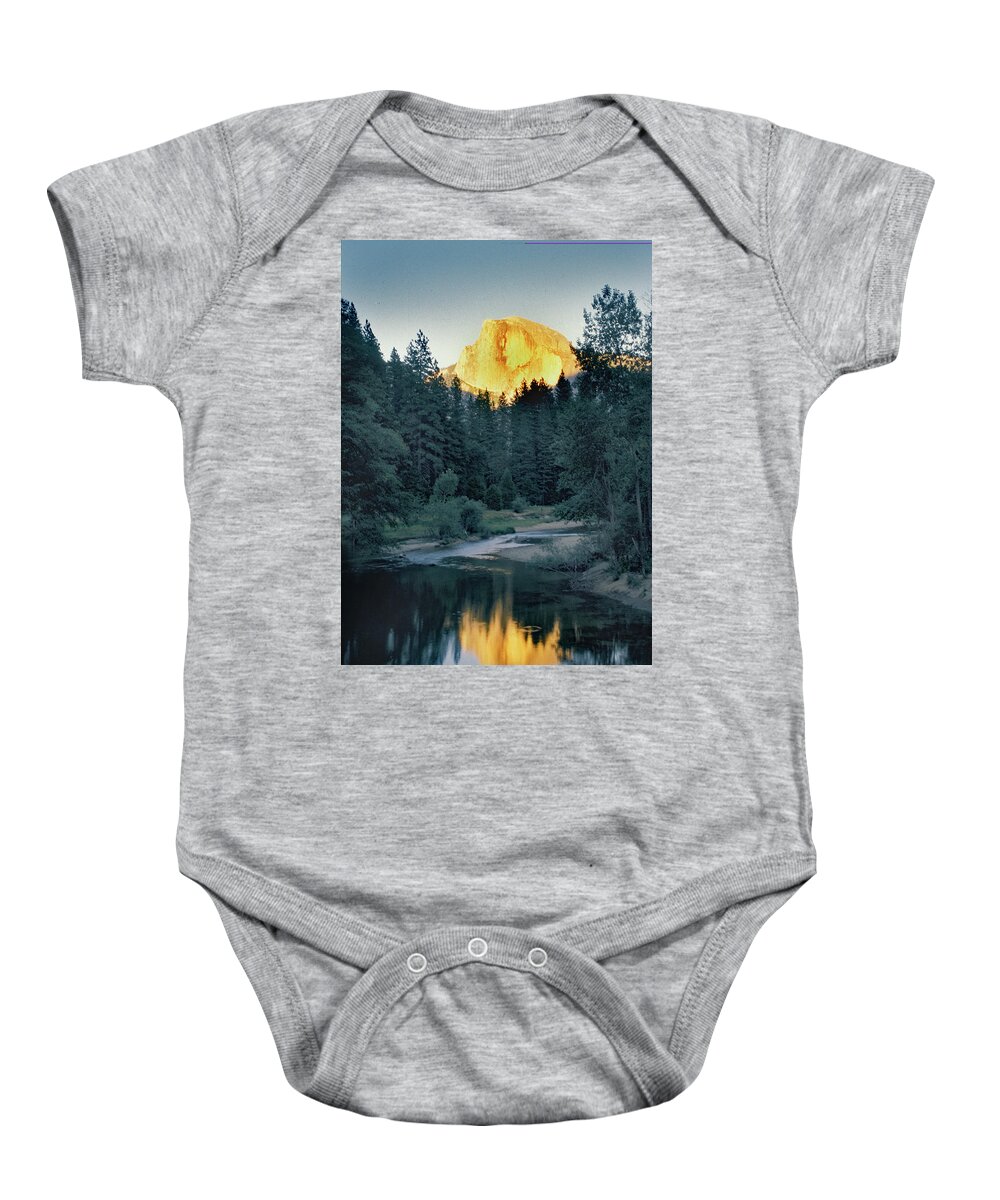 Yosemite Baby Onesie featuring the photograph View from Ansel Adams Bridge by Jerry Griffin