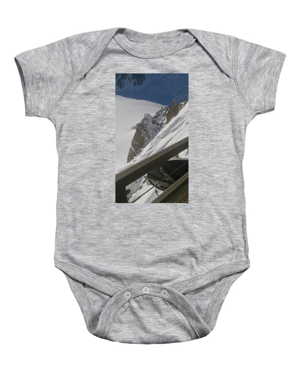 View Baby Onesie featuring the photograph View From The Top by Moshe Harboun