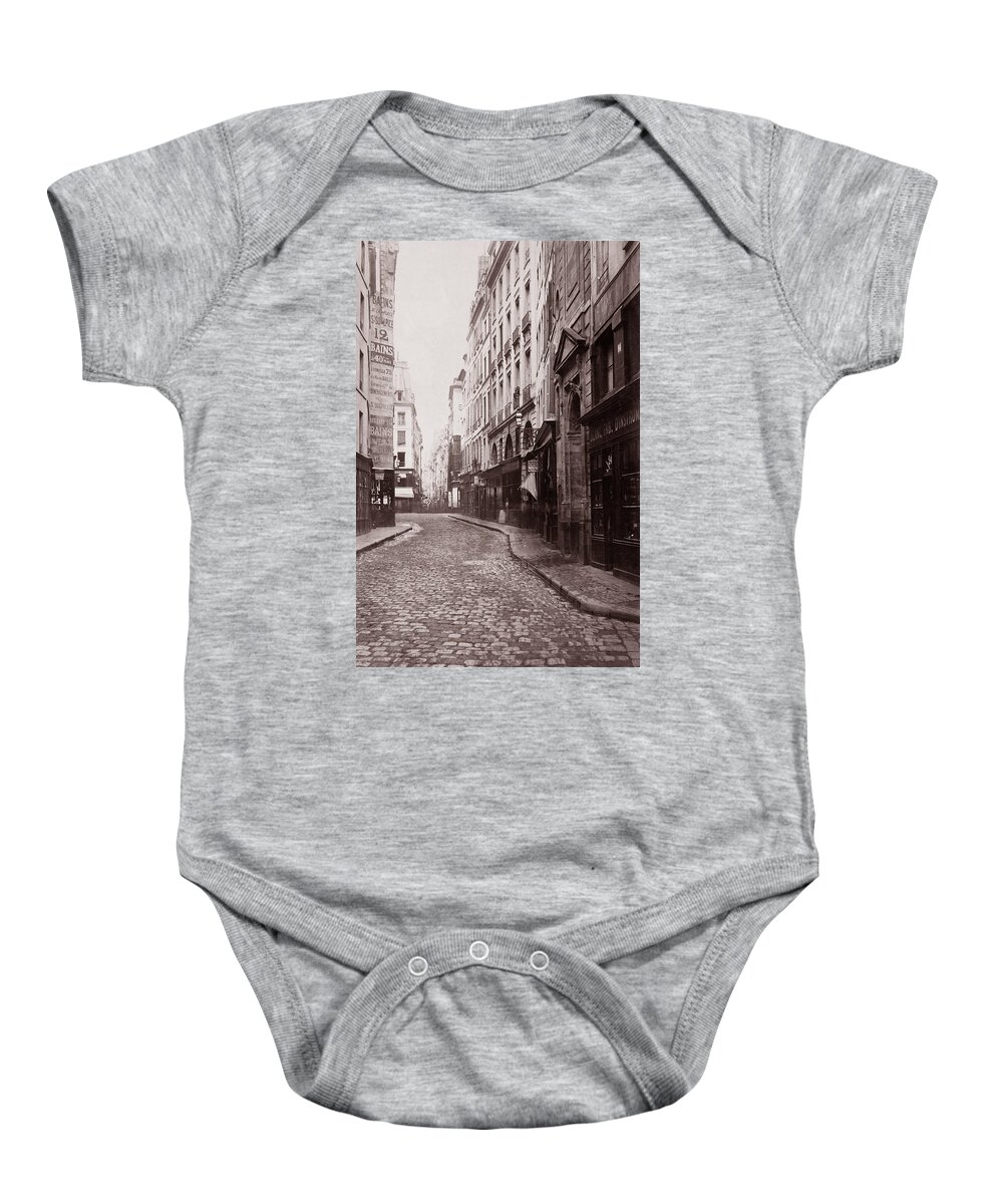 Paris Baby Onesie featuring the photograph Vintage Paris 27 by Andrew Fare
