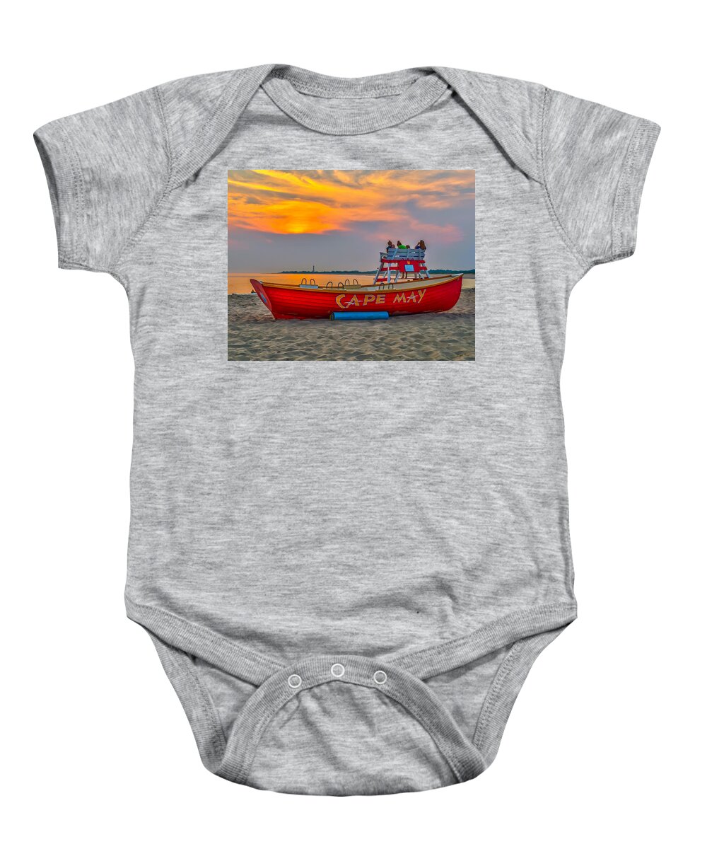 Sunset Baby Onesie featuring the photograph Waiting for Sunset by Nick Zelinsky Jr