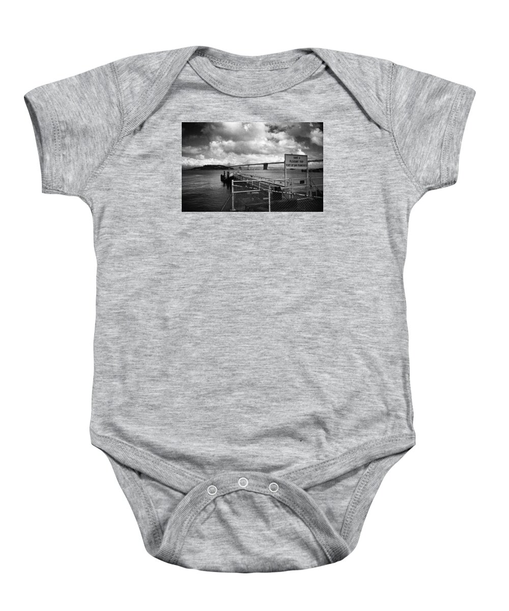 Landscape Baby Onesie featuring the photograph Waterfront San Francisco by Paul Ross