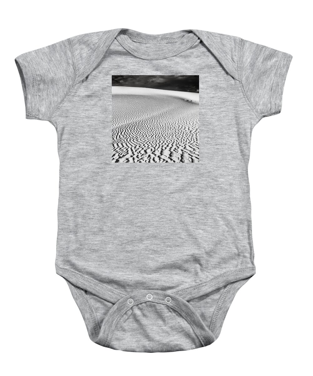 Sand Baby Onesie featuring the photograph Wave Theory V by Ryan Weddle