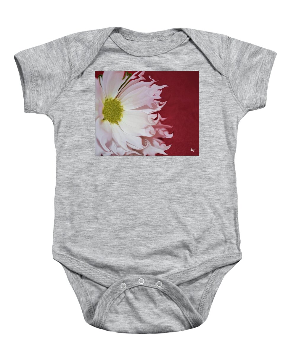 Daisy Baby Onesie featuring the photograph Waves of White by Traci Cottingham
