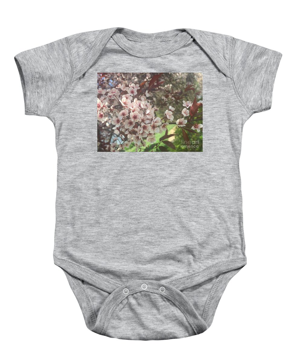 Spring Baby Onesie featuring the photograph Welcome Glorious Spring by Barbara Plattenburg