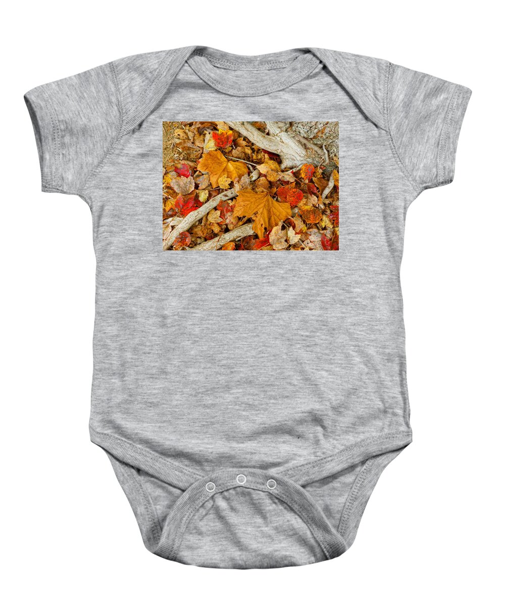  Baby Onesie featuring the photograph When November Comes 8 by Rodney Lee Williams