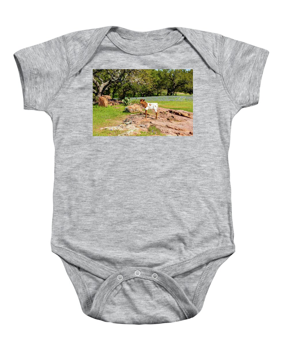African Breed Baby Onesie featuring the photograph Where's My Mother? by Raul Rodriguez
