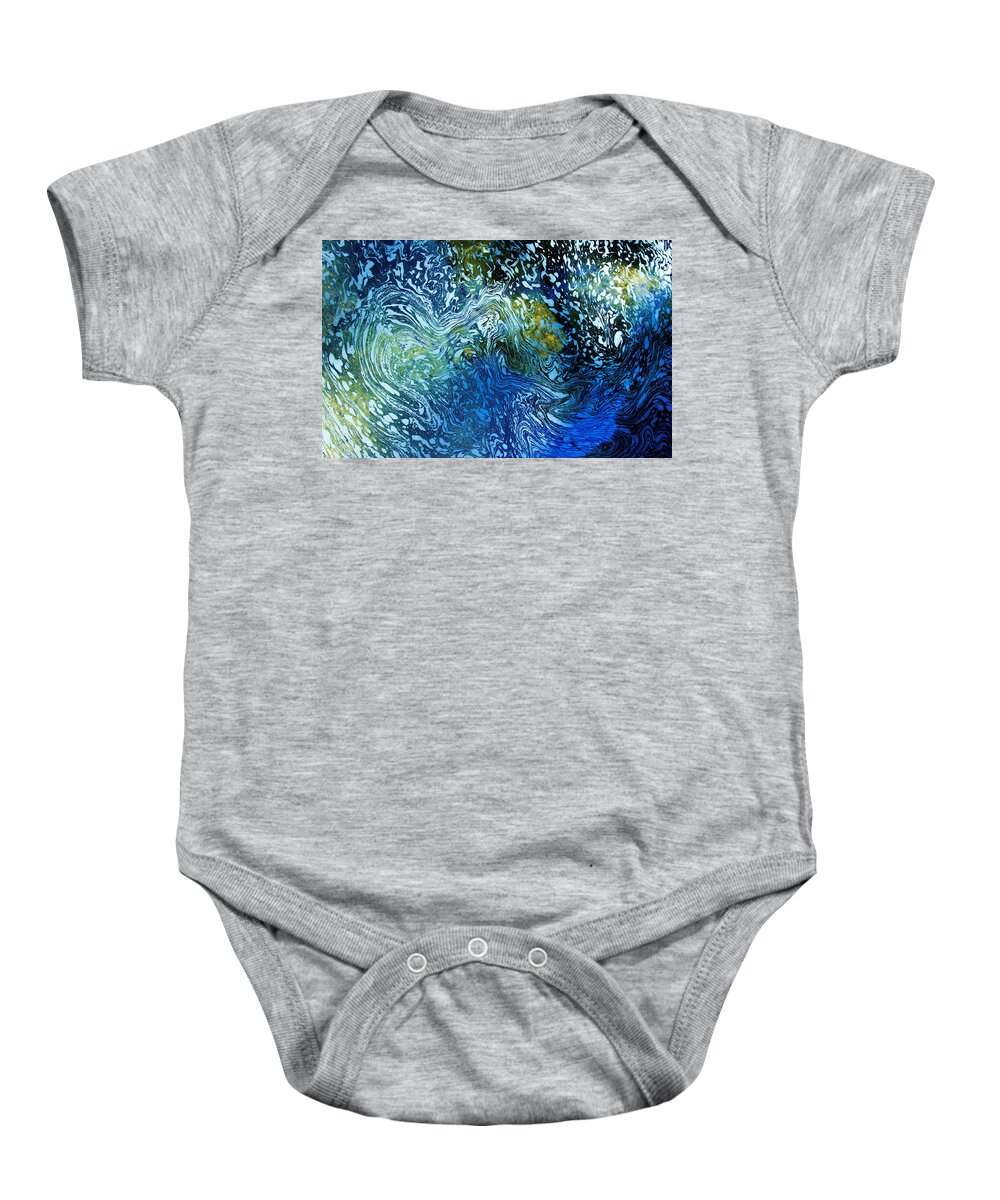 Waterscape Baby Onesie featuring the photograph Whirling Dervish by Sean Sarsfield