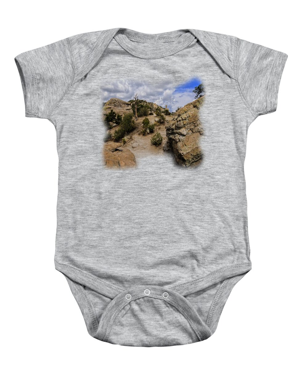 Arizona Baby Onesie featuring the photograph Windy Point No.13 by Mark Myhaver