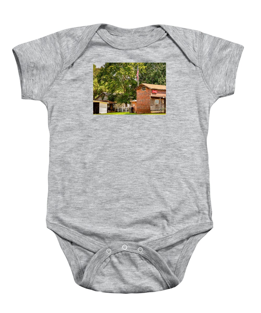 Farm Baby Onesie featuring the photograph Mountains #2 by Buddy Morrison