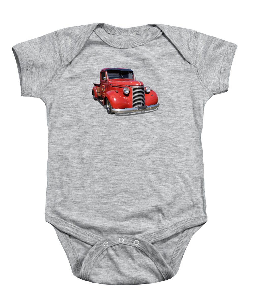 Pickup Baby Onesie featuring the photograph 1940 Chevy Pickup by Keith Hawley