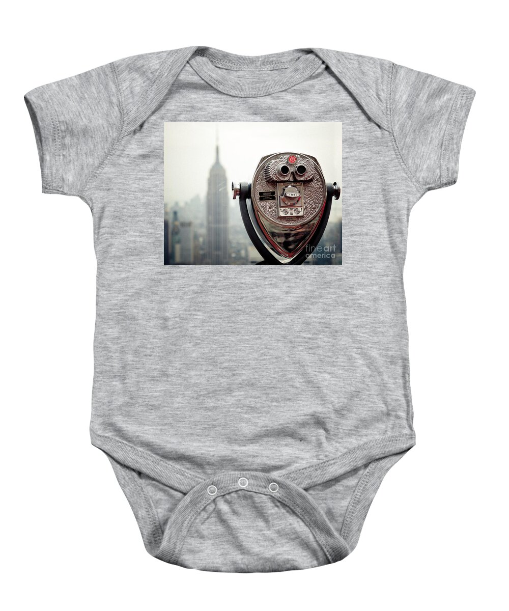 Empire State Building Baby Onesie featuring the photograph Observation #1 by RicharD Murphy