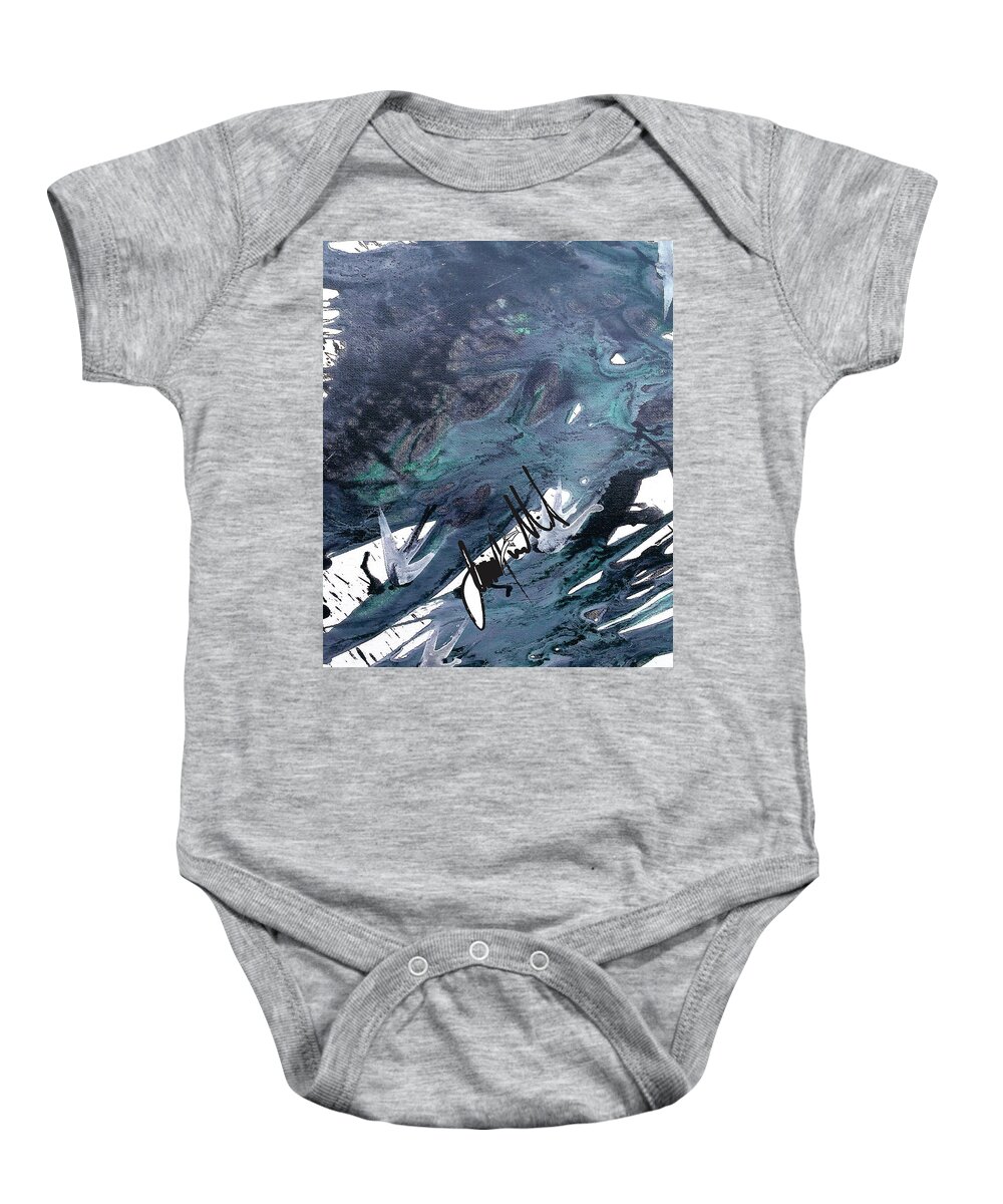  Baby Onesie featuring the digital art Overcast by Jimmy Williams