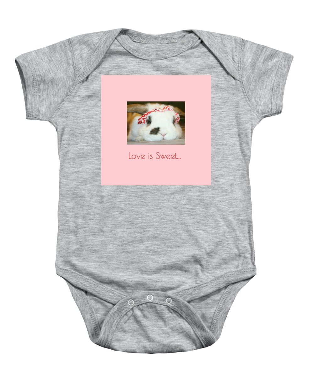  Baby Onesie featuring the photograph Love is Sweet... #4 by The Art Of Marilyn Ridoutt-Greene