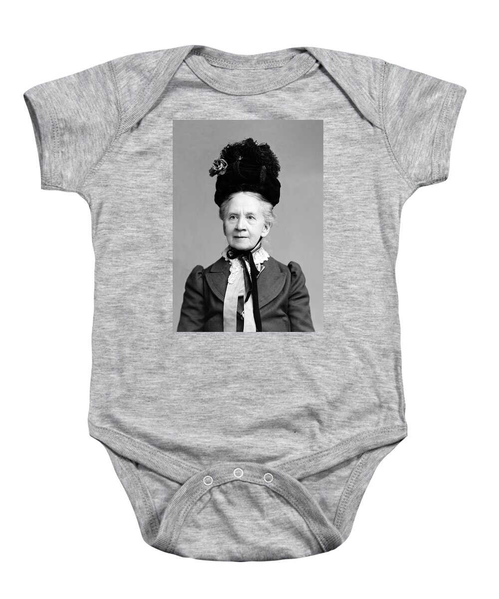 1890s Baby Onesie featuring the photograph Belva Lockwood, American Lawyer #4 by Science Source