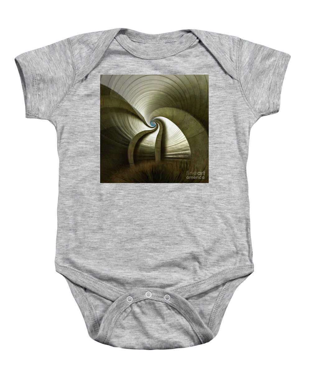 Kauffman Performing Arts Center Baby Onesie featuring the photograph Variations On Kauffman Performing Arts Center by Doug Sturgess