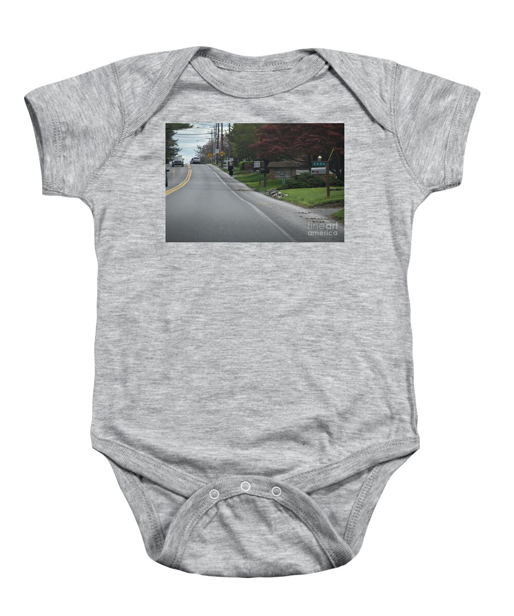Amish Baby Onesie featuring the photograph A Fine April Evening by Christine Clark