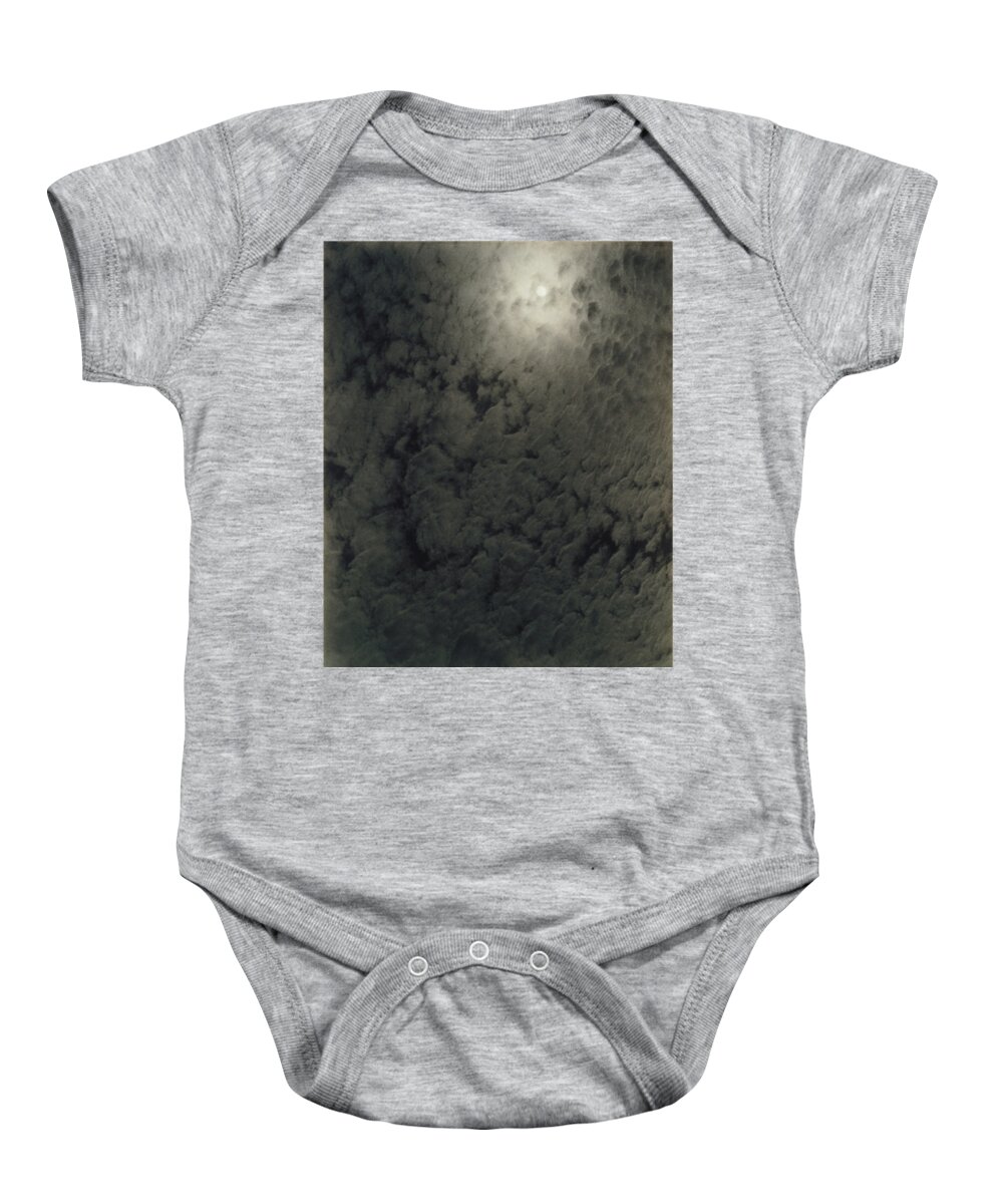 Nature Baby Onesie featuring the painting Alfred Stieglitz So Subtle That It Becomes More Real Than Reality by Celestial Images