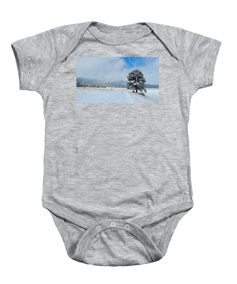 Blue Baby Onesie featuring the photograph Blue is Beautiful by Dan Miller