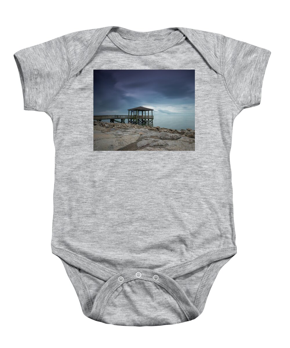 Sunset Baby Onesie featuring the photograph Blue Mood by JASawyer Imaging