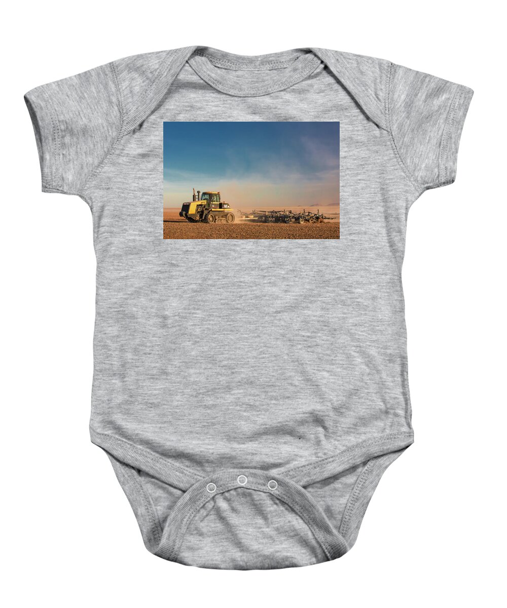 Catapillar Baby Onesie featuring the photograph Cat Cultivator by Todd Klassy