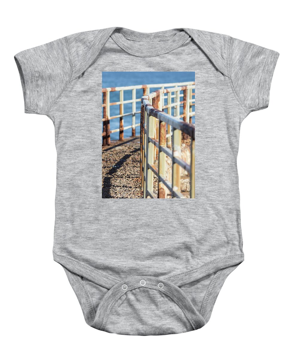 Metal Baby Onesie featuring the photograph Childrens Pool La Jolla San Diego California by Edward Fielding