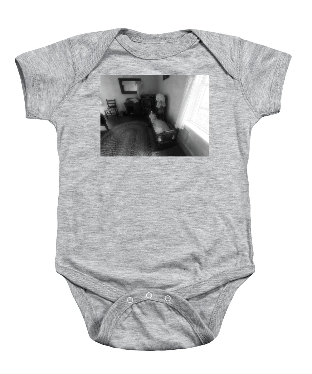Yaquina Bay Lighthouse Baby Onesie featuring the photograph Child's Room Yaquina Bay Lighthouse by John Parulis
