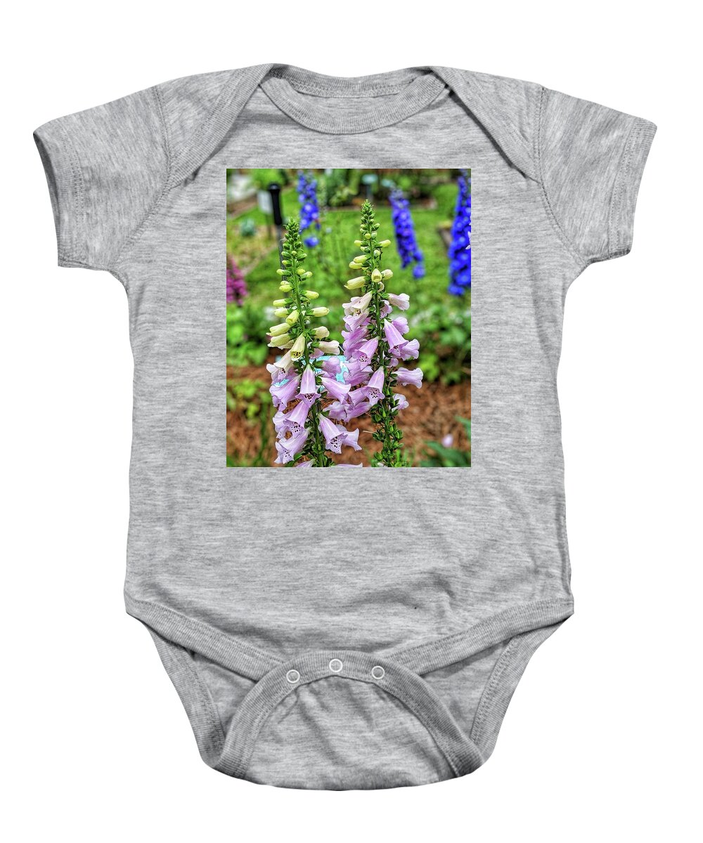 Flowers Baby Onesie featuring the photograph Cocklebells by Portia Olaughlin