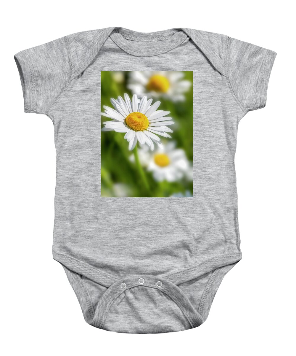 Flower Baby Onesie featuring the photograph Daisy Dreams by TL Wilson Photography by Teresa Wilson