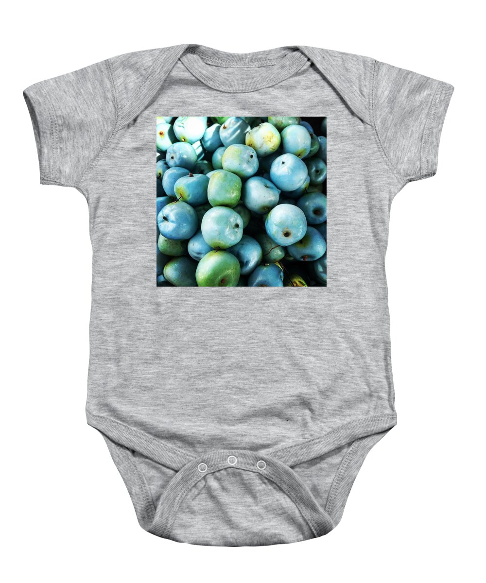  Baby Onesie featuring the digital art Easy picking by Olivier Calas