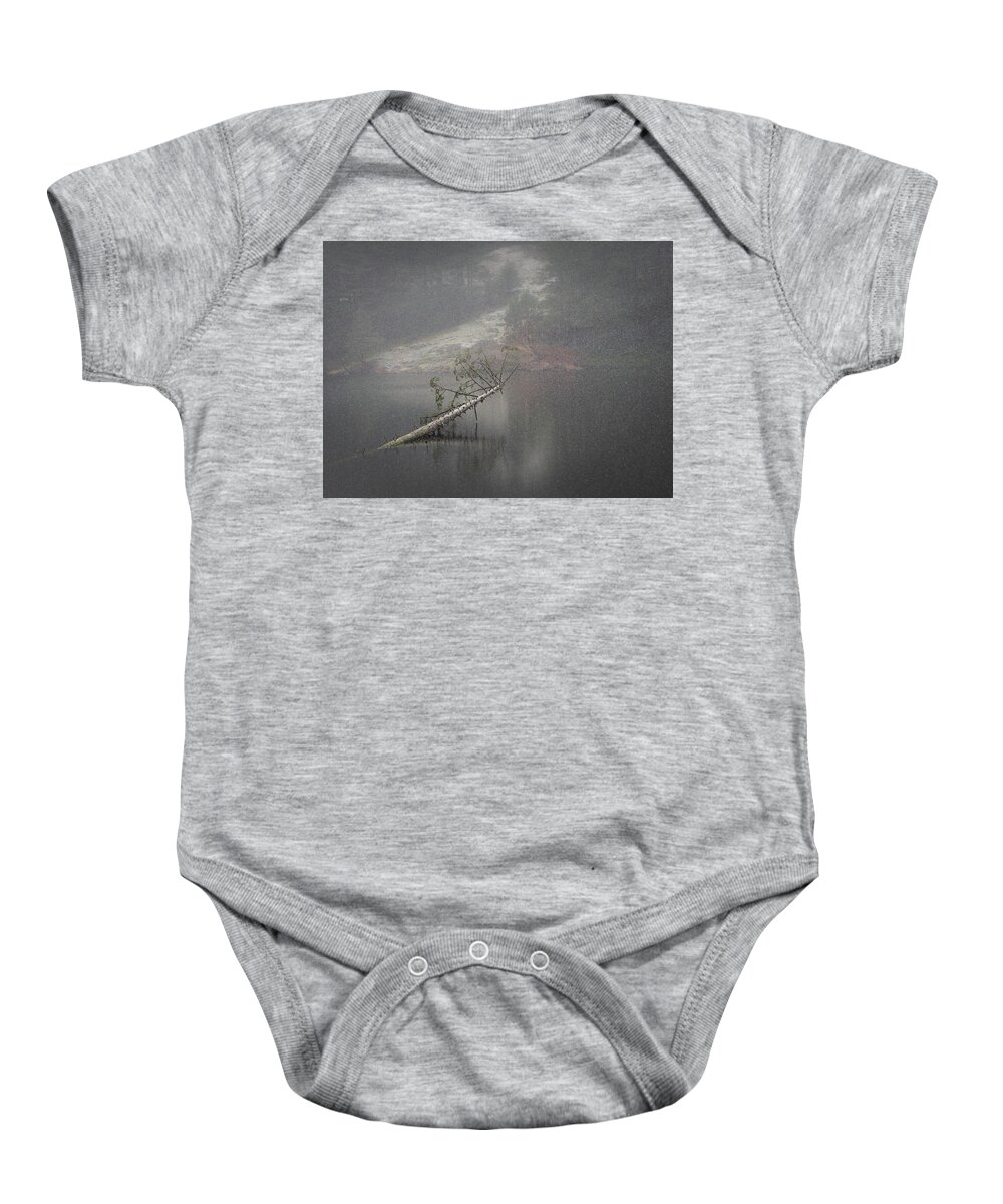 Snow Baby Onesie featuring the photograph Fallen Giant by Lynn Wohlers