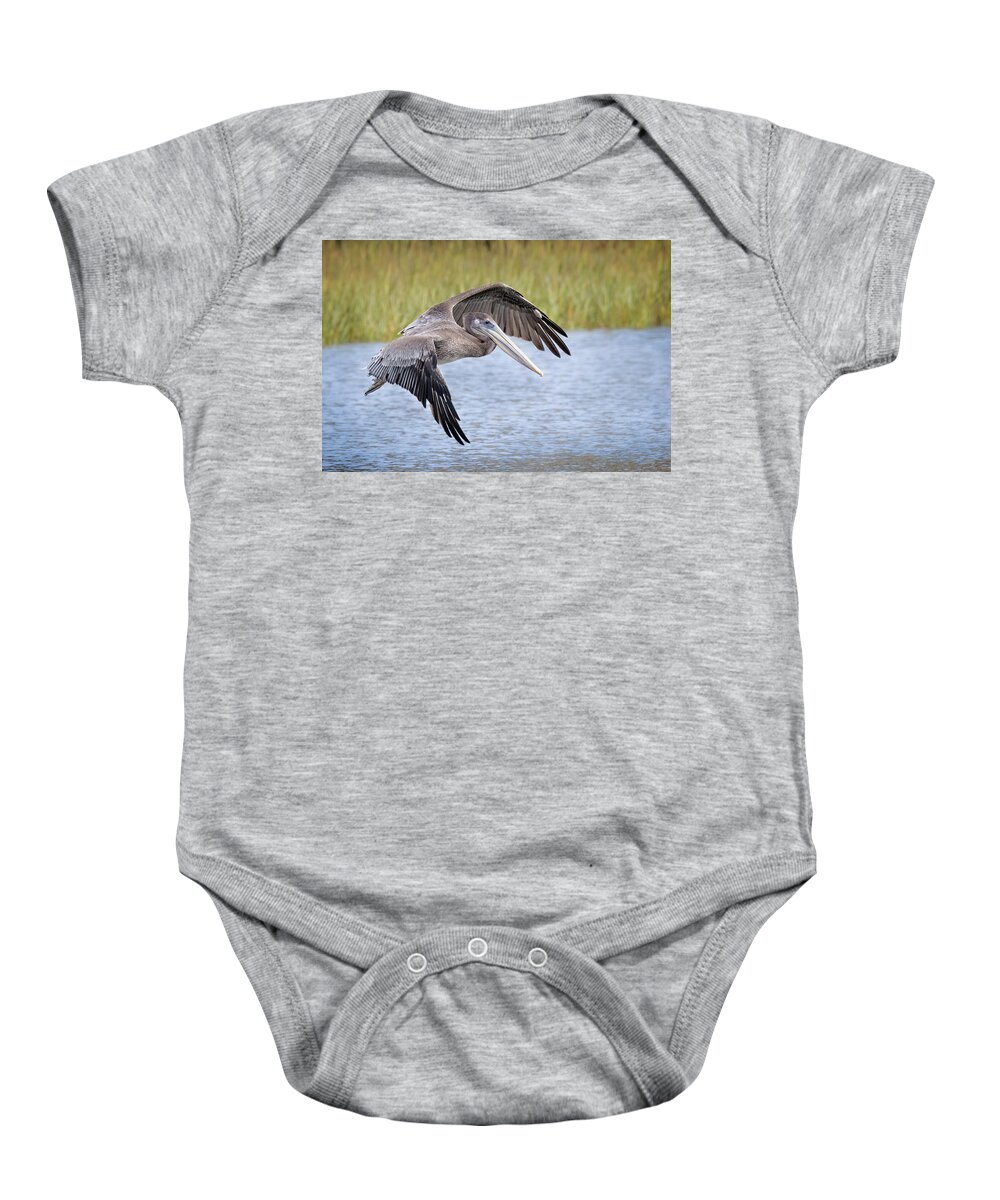California Baby Onesie featuring the photograph Final Aproach by James Capo