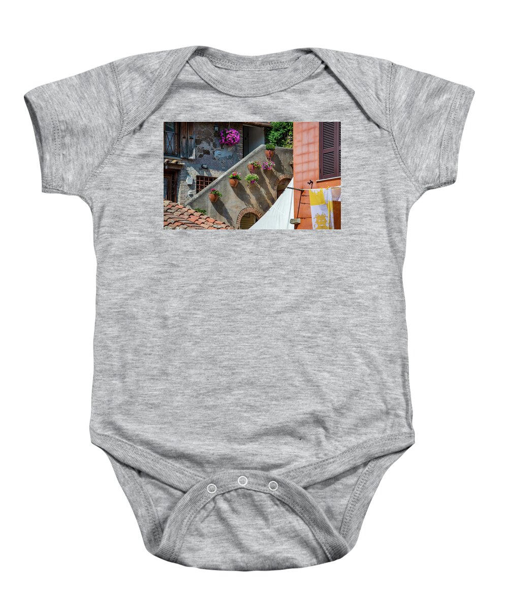 Italia Baby Onesie featuring the photograph Flowering by Joseph Yarbrough
