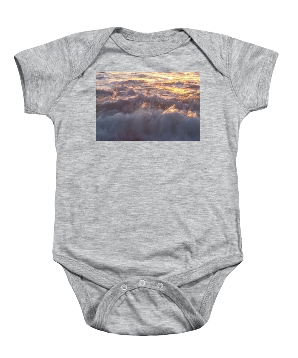 Photo Baby Onesie featuring the photograph Foamyscape #7 by AM Photography