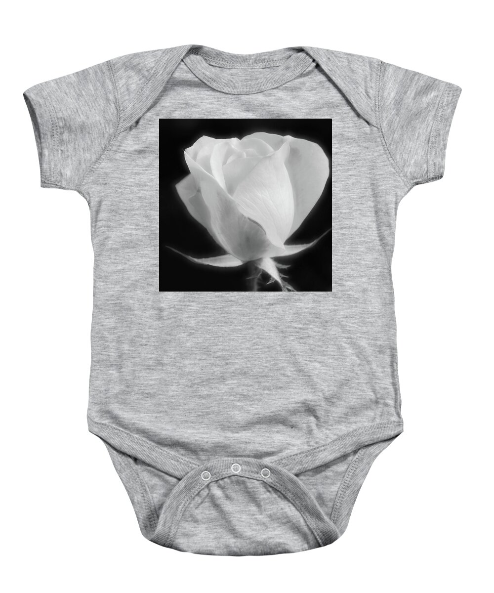 Flower Baby Onesie featuring the photograph Gently Opening by Leda Robertson