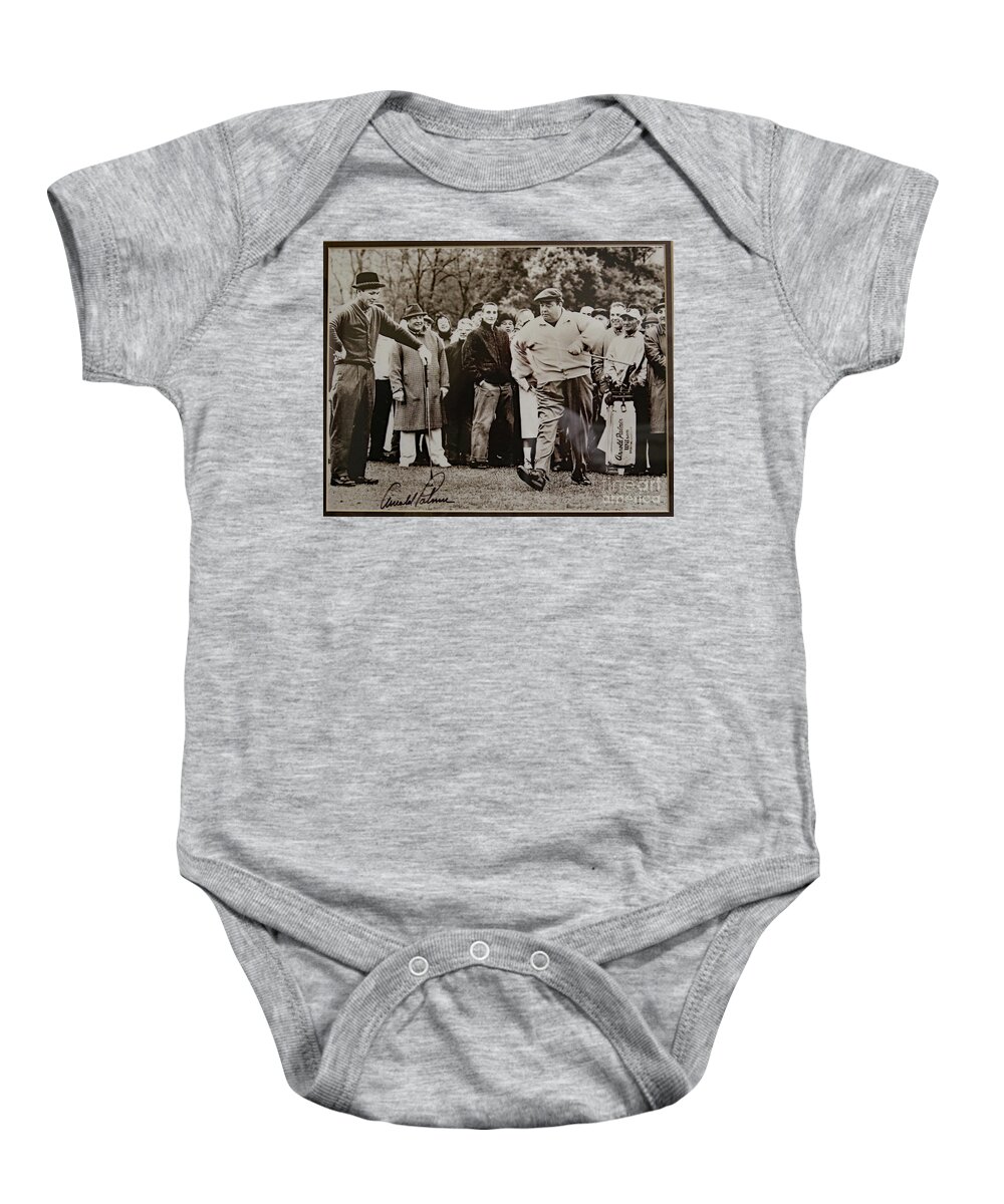 Arnie Baby Onesie featuring the photograph Gleason and Palmer a pair that a full house could'nt beat by Imagery-at- Work