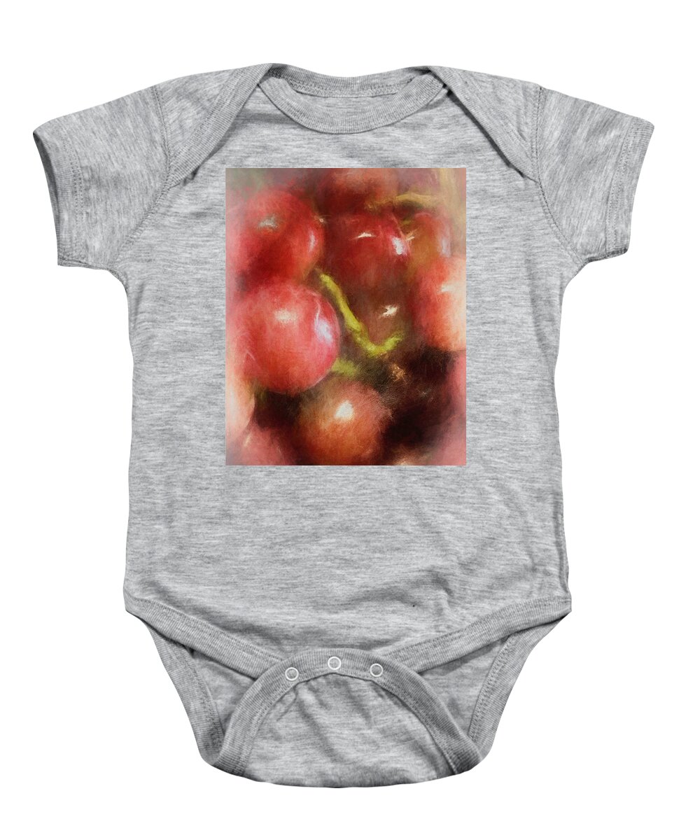  Baby Onesie featuring the photograph Grapes by Jack Wilson