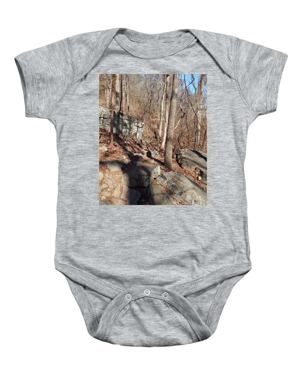 House Mountain Baby Onesie featuring the photograph House Mountain 1 by Phil Perkins