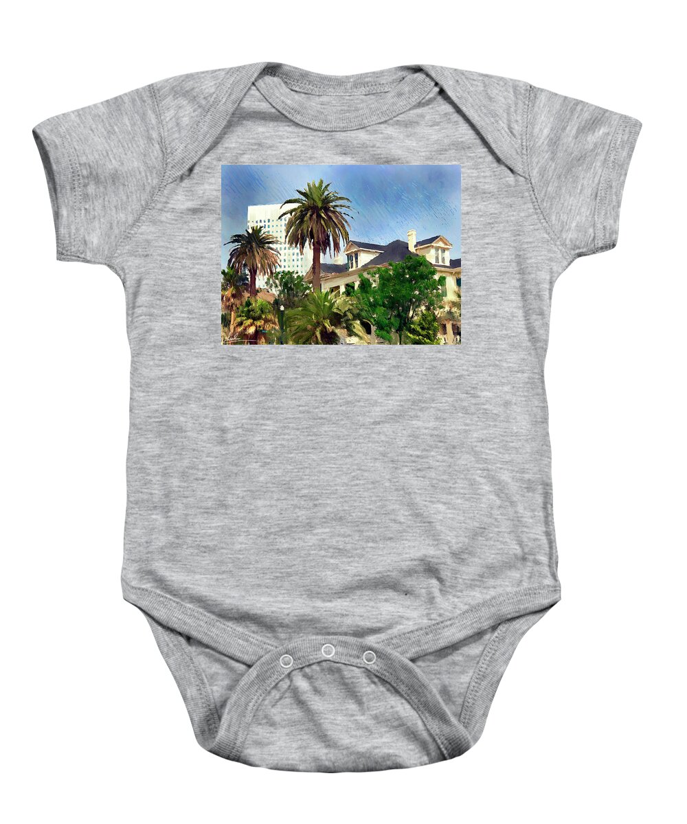 Island Baby Onesie featuring the photograph Island Architectural Flavor by GW Mireles