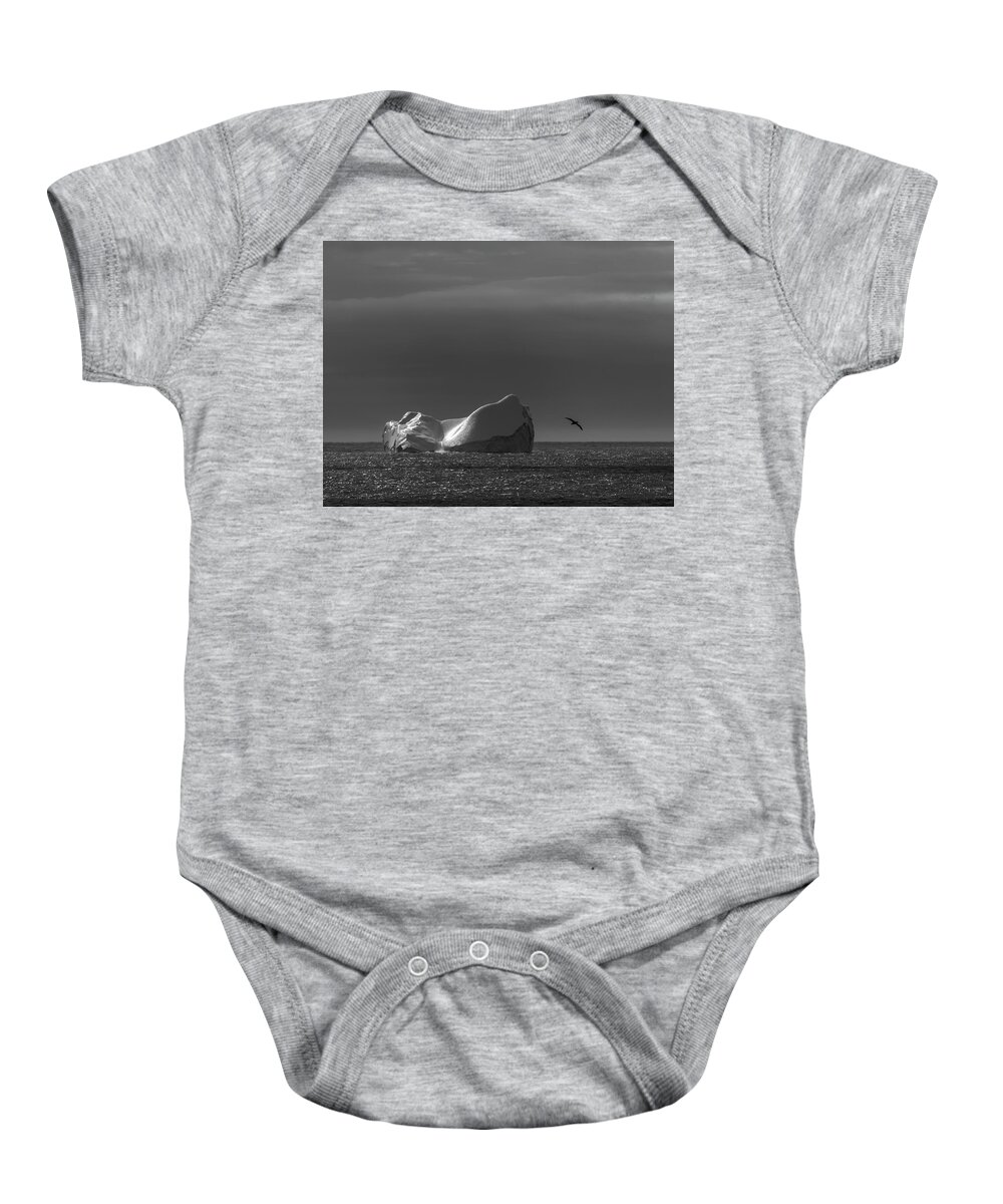 Antarctica Baby Onesie featuring the photograph Passing By by Alex Lapidus