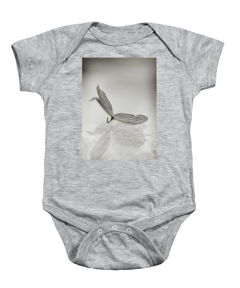Minimal Baby Onesie featuring the photograph Reflective by Michelle Wermuth