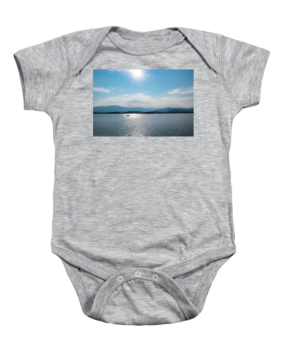 Lake Baby Onesie featuring the photograph Shadow Mountain Lake by Nicole Lloyd
