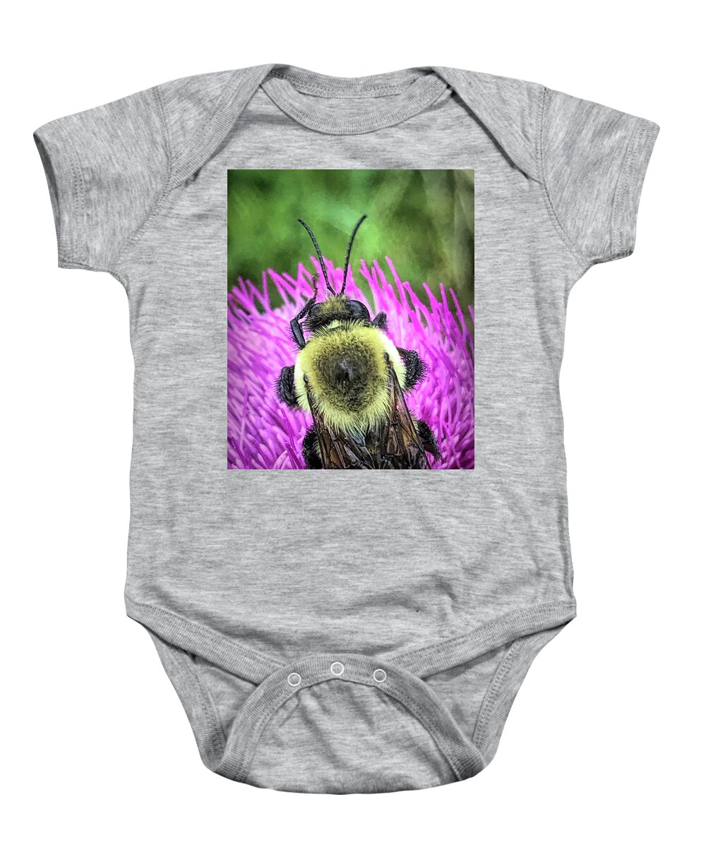 Art Baby Onesie featuring the photograph Signs Taken for Wonders by Jeff Iverson