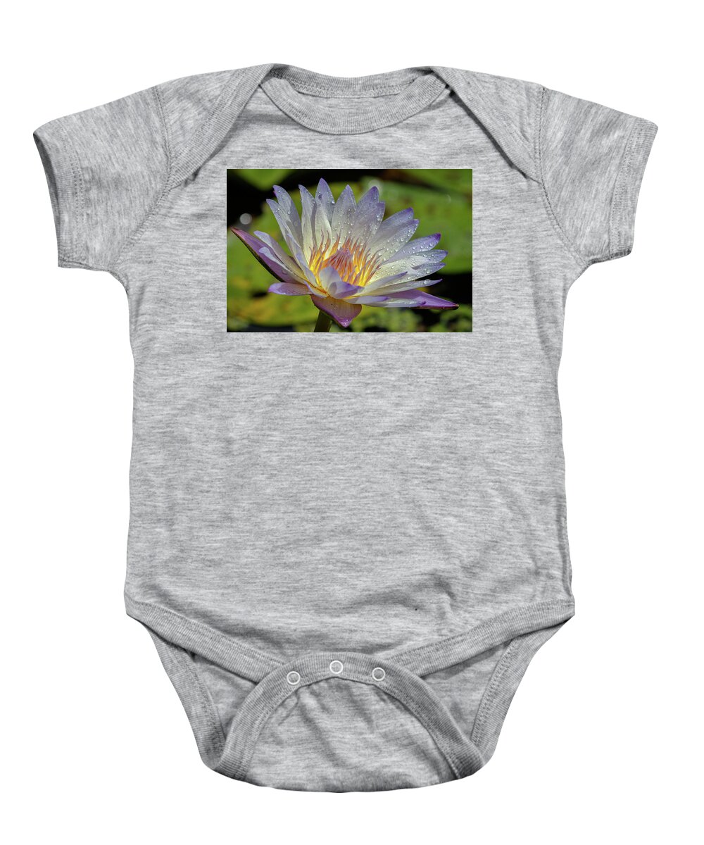 Flower Baby Onesie featuring the photograph Spring by Les Greenwood