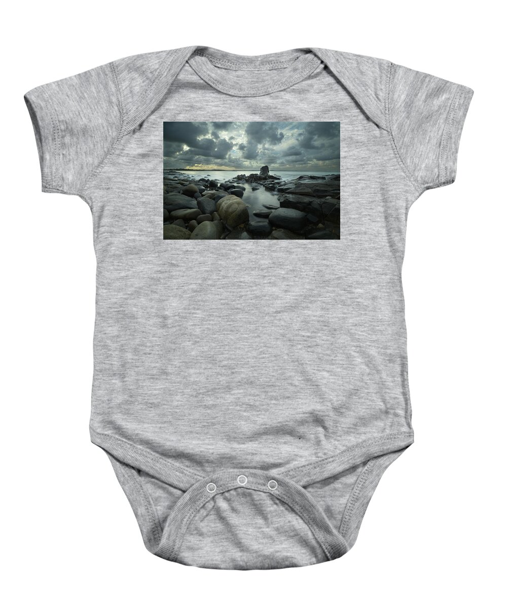 National Park Baby Onesie featuring the photograph Sunset in Noosa by Nicolas Lombard