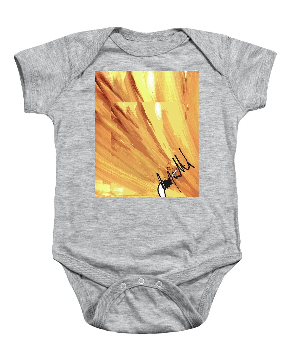  Baby Onesie featuring the digital art Sweep by Jimmy Williams