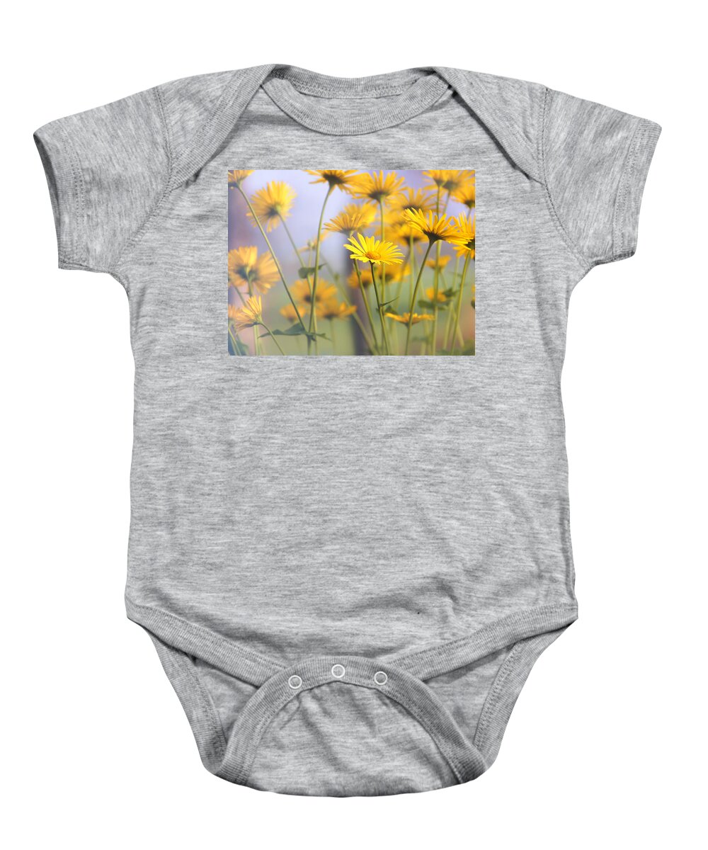 Flower Baby Onesie featuring the photograph Touches 5 by Jaroslav Buna