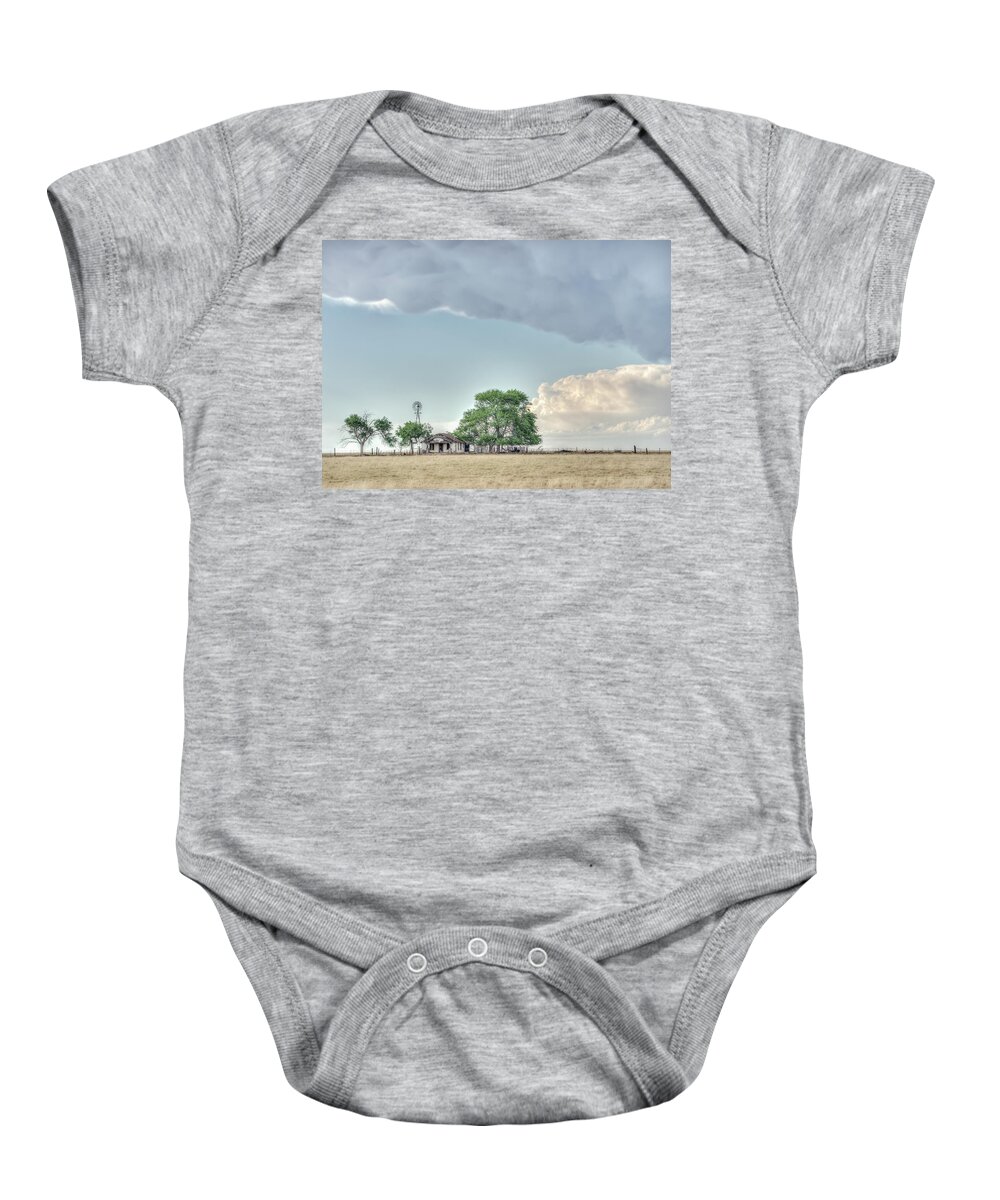 Clouds Baby Onesie featuring the photograph Trees Are Alive by Laura Hedien