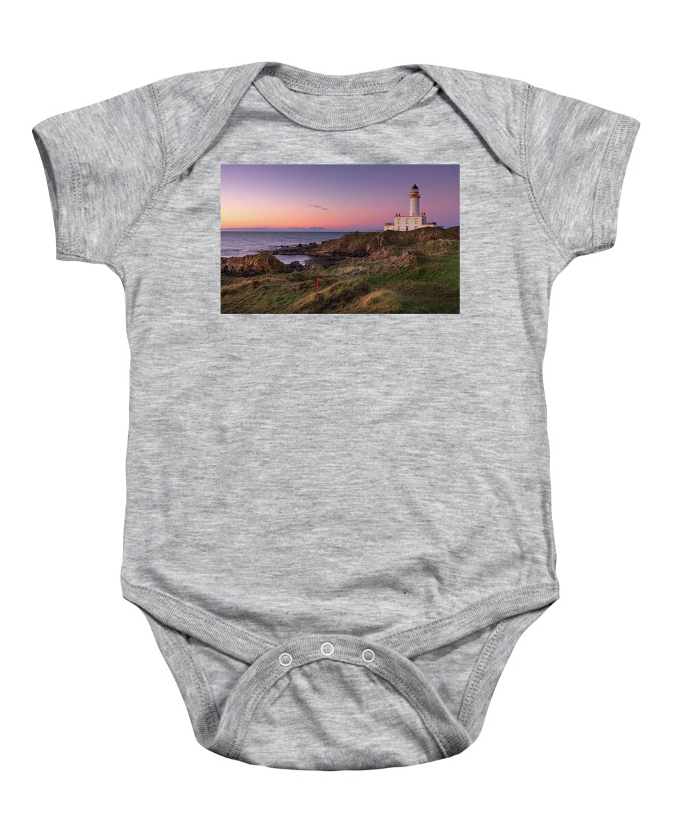 Adam West Baby Onesie featuring the photograph Turnberry Light by Adam West